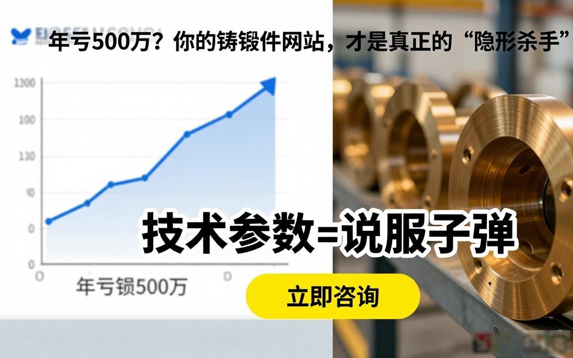 大型铸锻件外贸网站建设