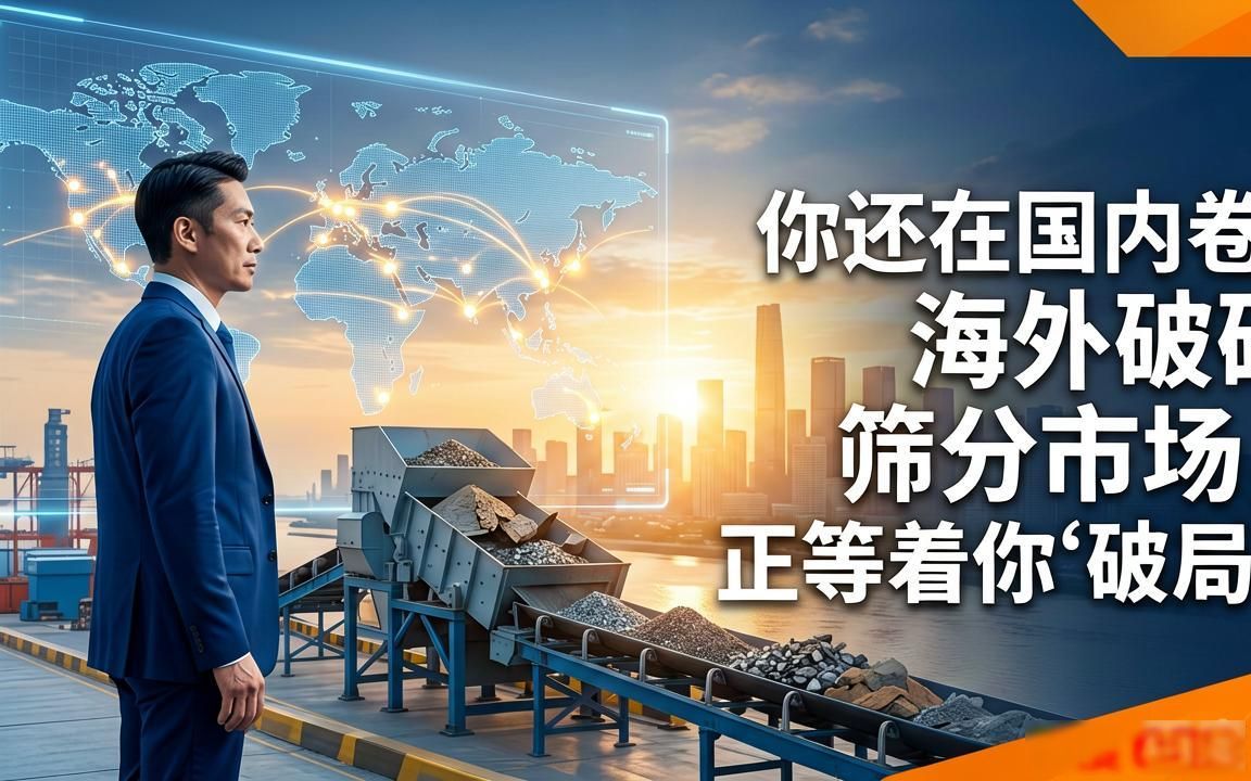 破碎筛分设备海外市场开发