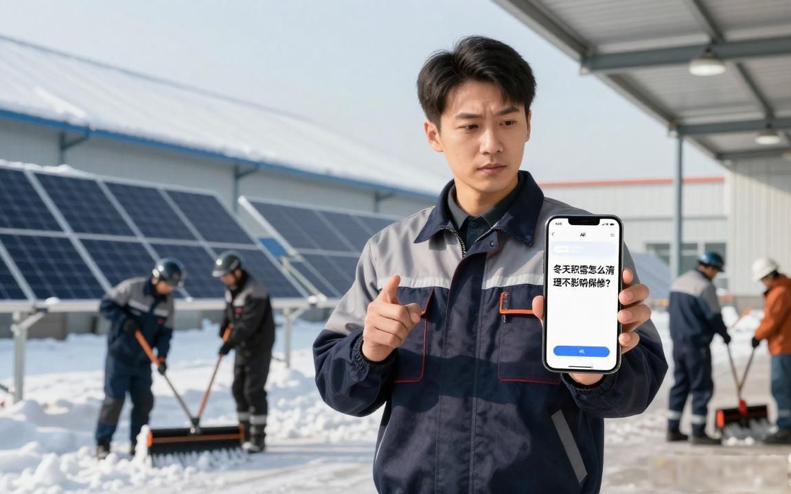 新能源行业太阳能支架厂家AI问答内容选题