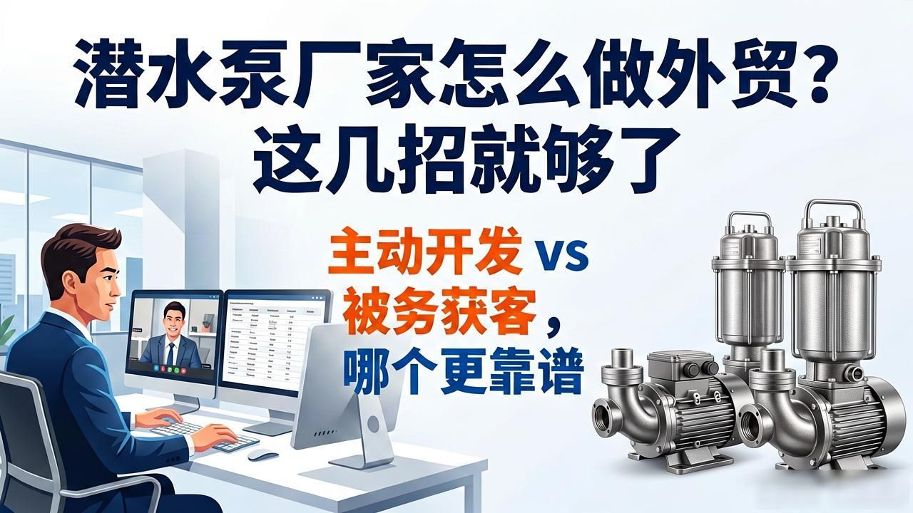 厂家直销潜水泵_潜水泵生产厂家_潜水泵厂家怎么做外贸
