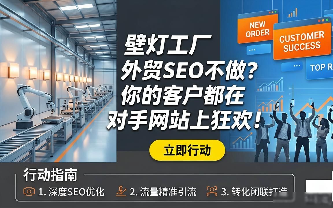 壁灯工厂外贸SEO获客