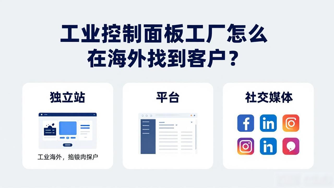 工厂外贸是什么意思_工厂如何做外贸_工业控制面板工厂外贸获客