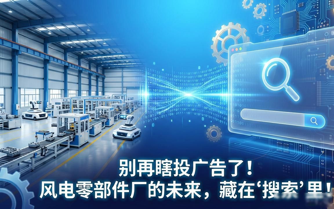 风电零部件工厂如何布局生成式搜索优化