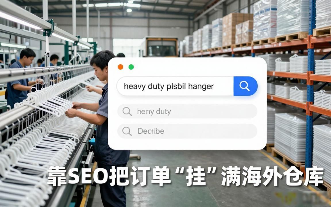 塑料衣架工厂外贸SEO获客