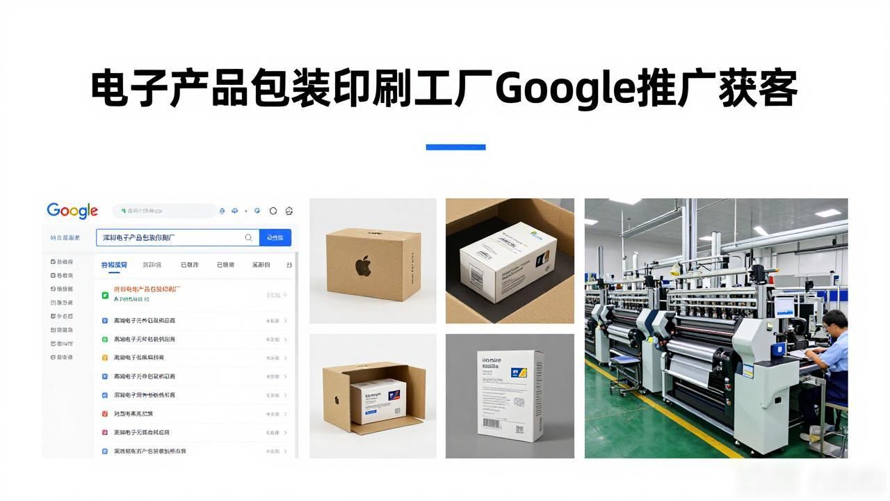 印刷包装工厂如何_电子产品包装印刷工厂Google推广获客_印刷包装客户