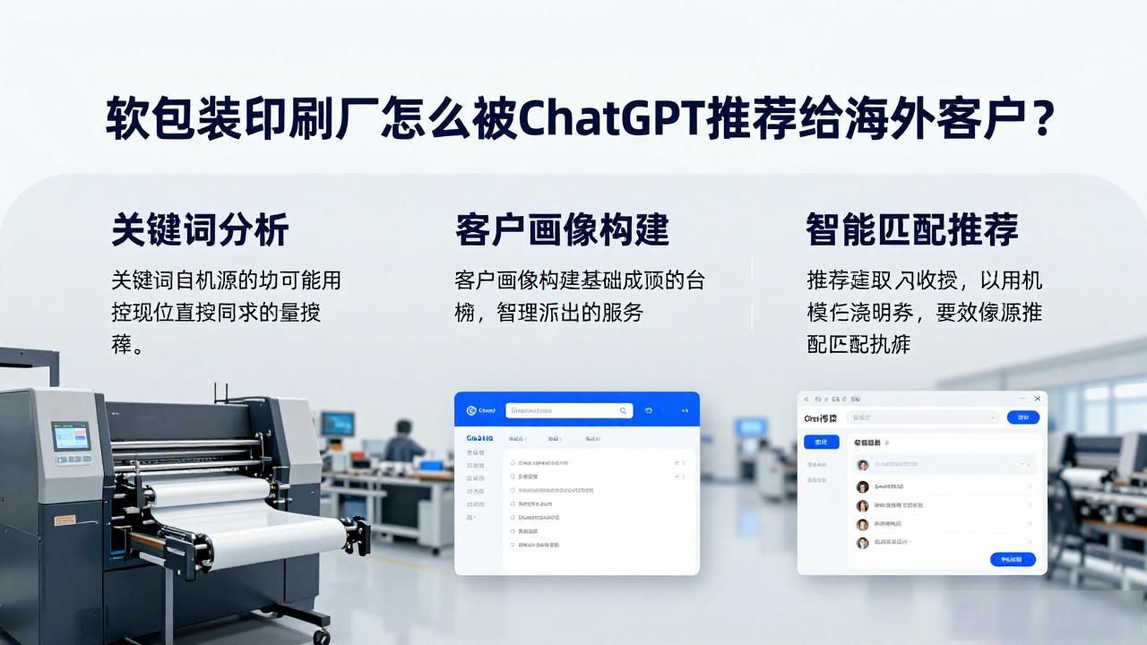 包装印刷出海生意_印刷包装客户端_软包装印刷厂如何被ChatGPT推荐给海外客户