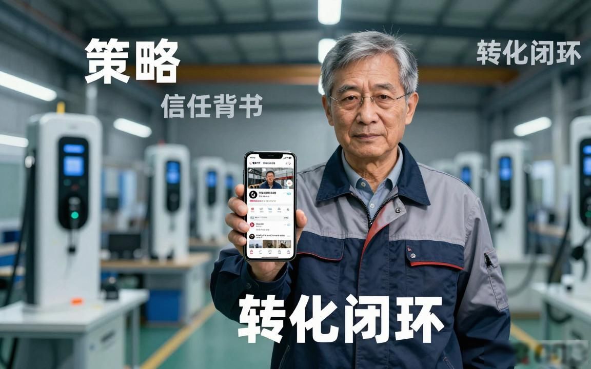 充电桩工厂工厂TikTok海外账号怎么运营