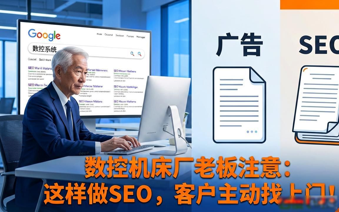 数控机床工厂外贸SEO获客