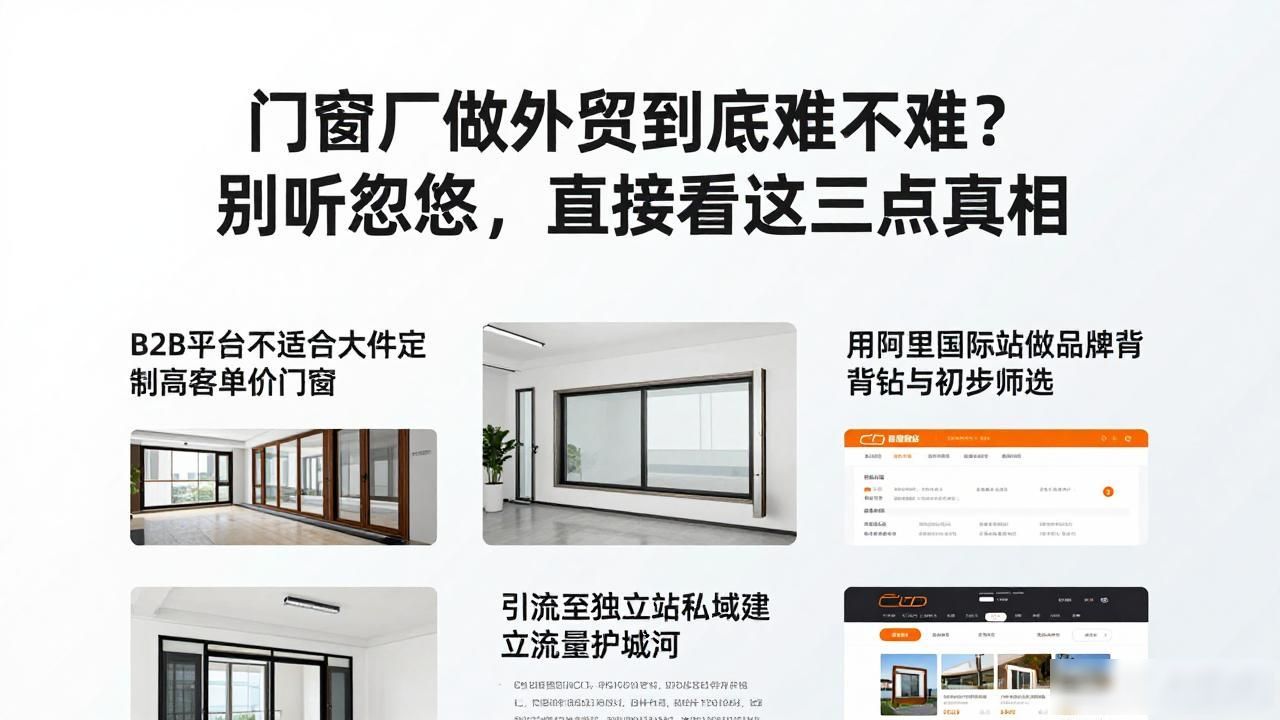 门窗出口业务怎么样_门窗厂做外贸难不难_外贸门窗在那里接单