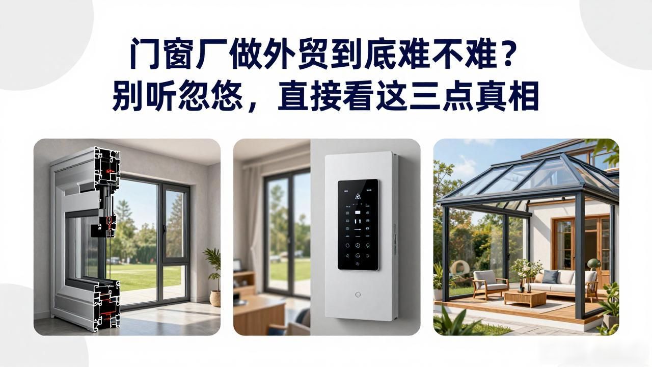 外贸门窗在那里接单_门窗出口业务怎么样_门窗厂做外贸难不难