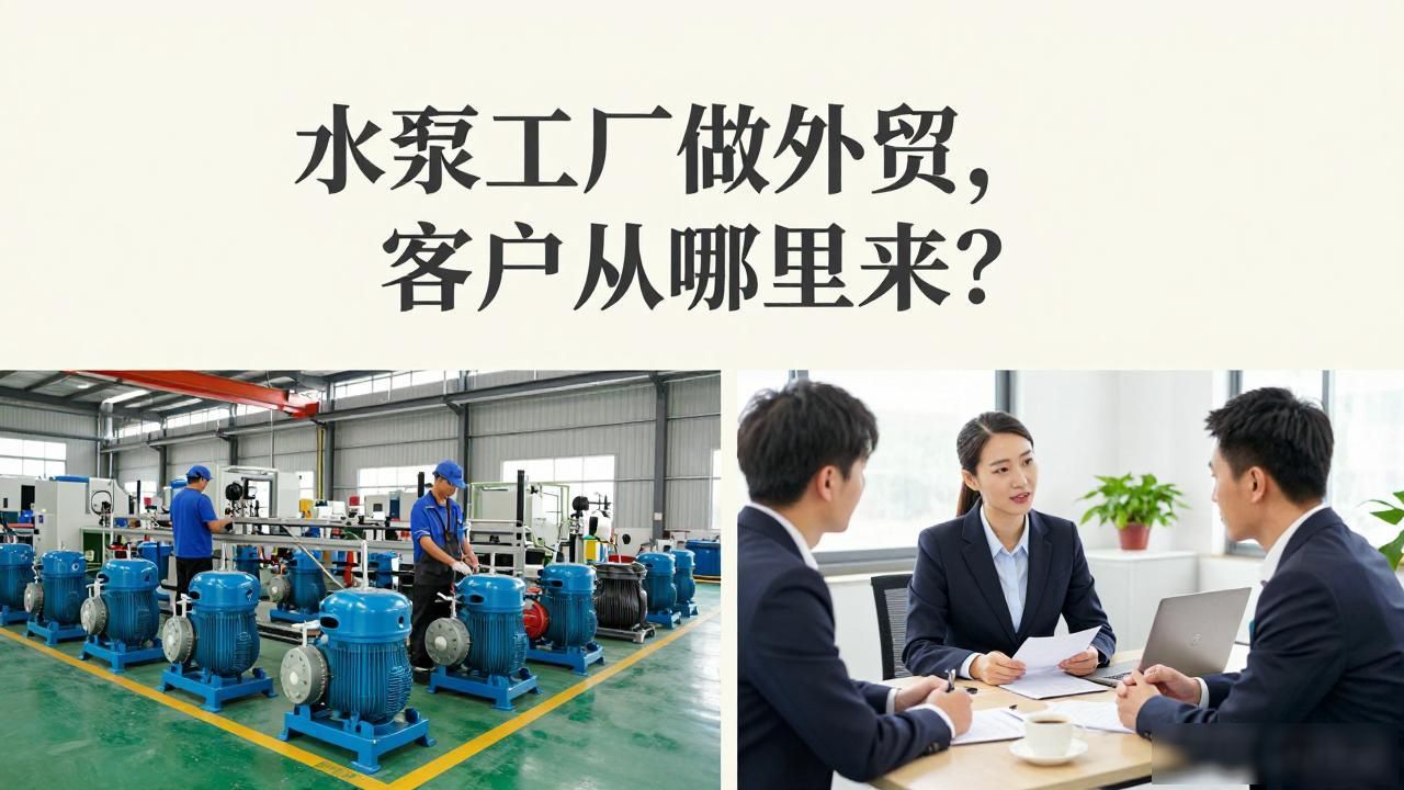 水泵外贸好做吗_水泵工厂外贸获客_水泵销售要怎么跑客户
