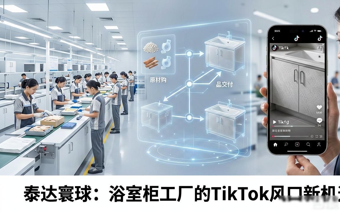浴室柜工厂TikTok怎么开发海外客户