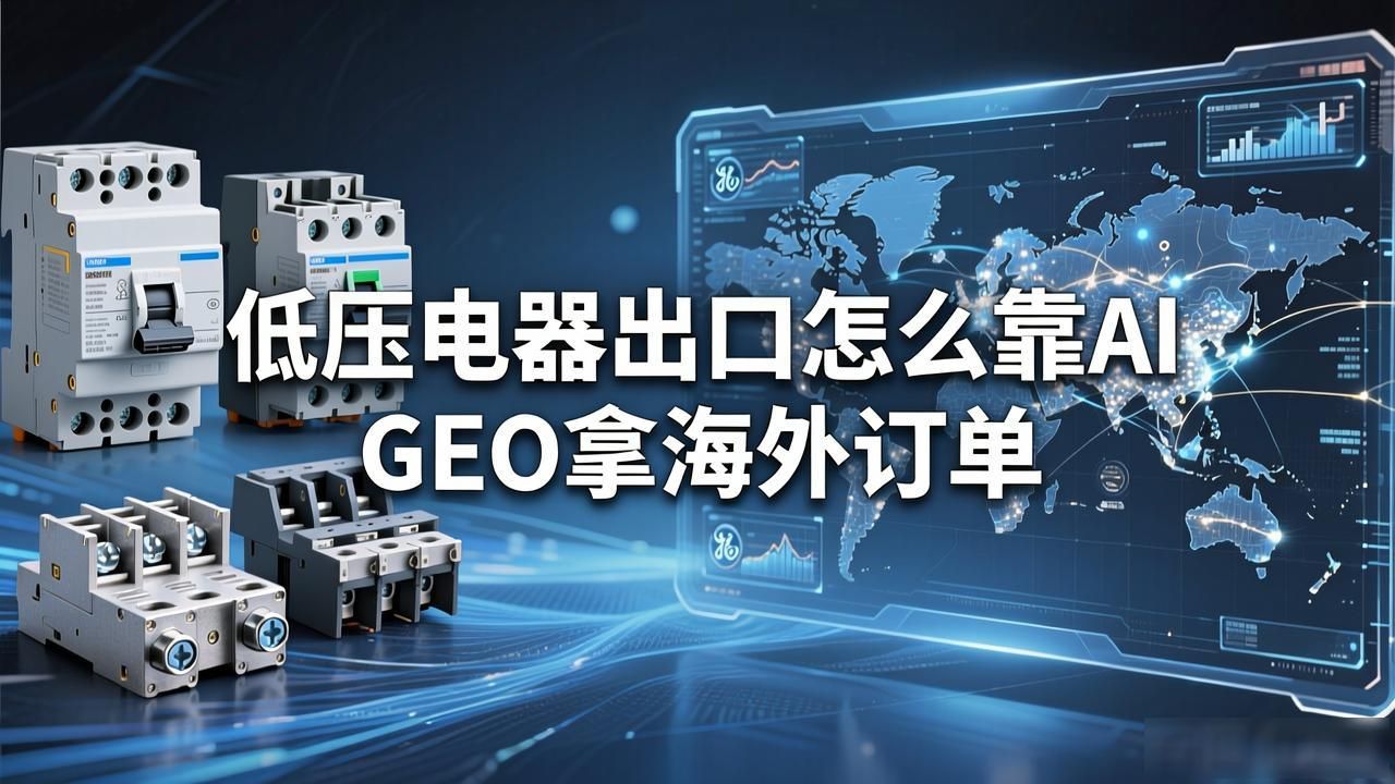 低压电气出口中东_进出口低压电器检验规程_低压电器出口厂家AI GEO内容怎么做