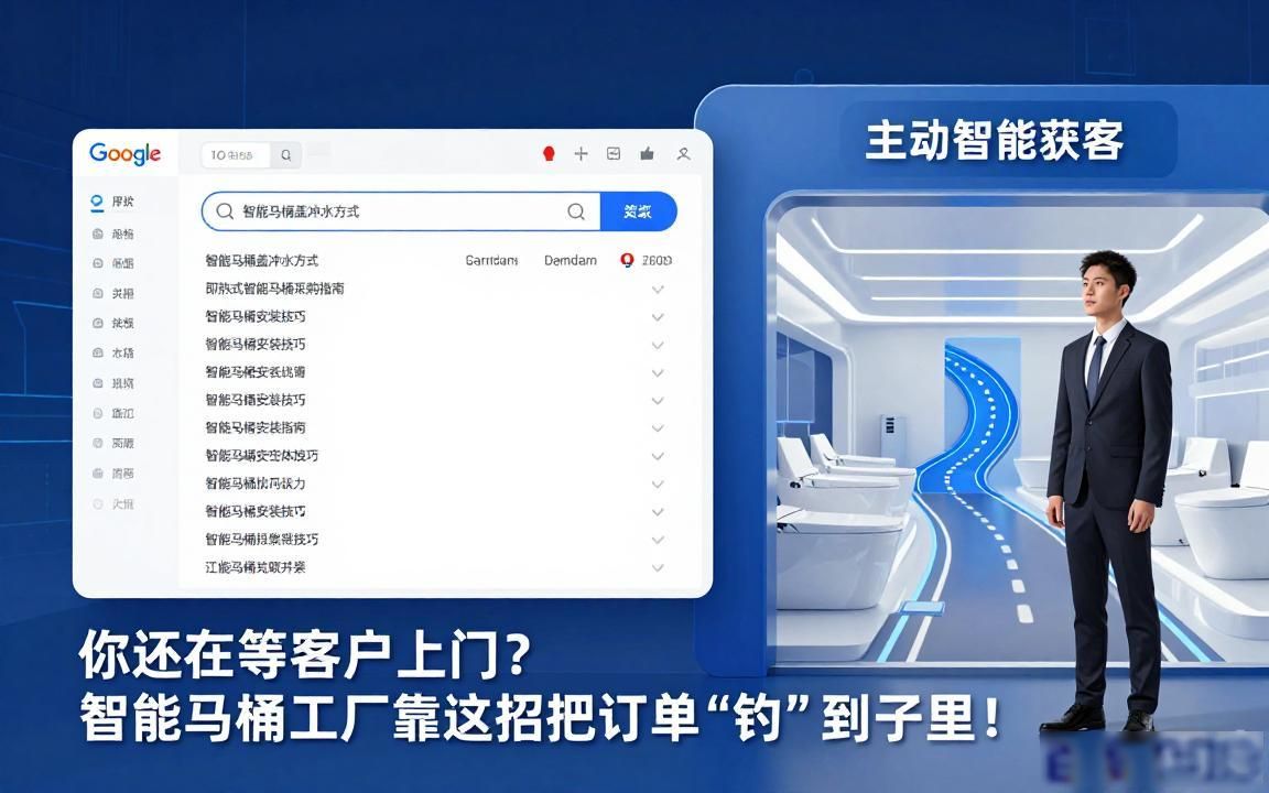 智能马桶工厂外贸SEO获客