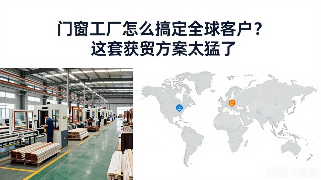 门窗厂的客户都是什么人_门窗工厂全球获客方案_贷款获客软件有哪些