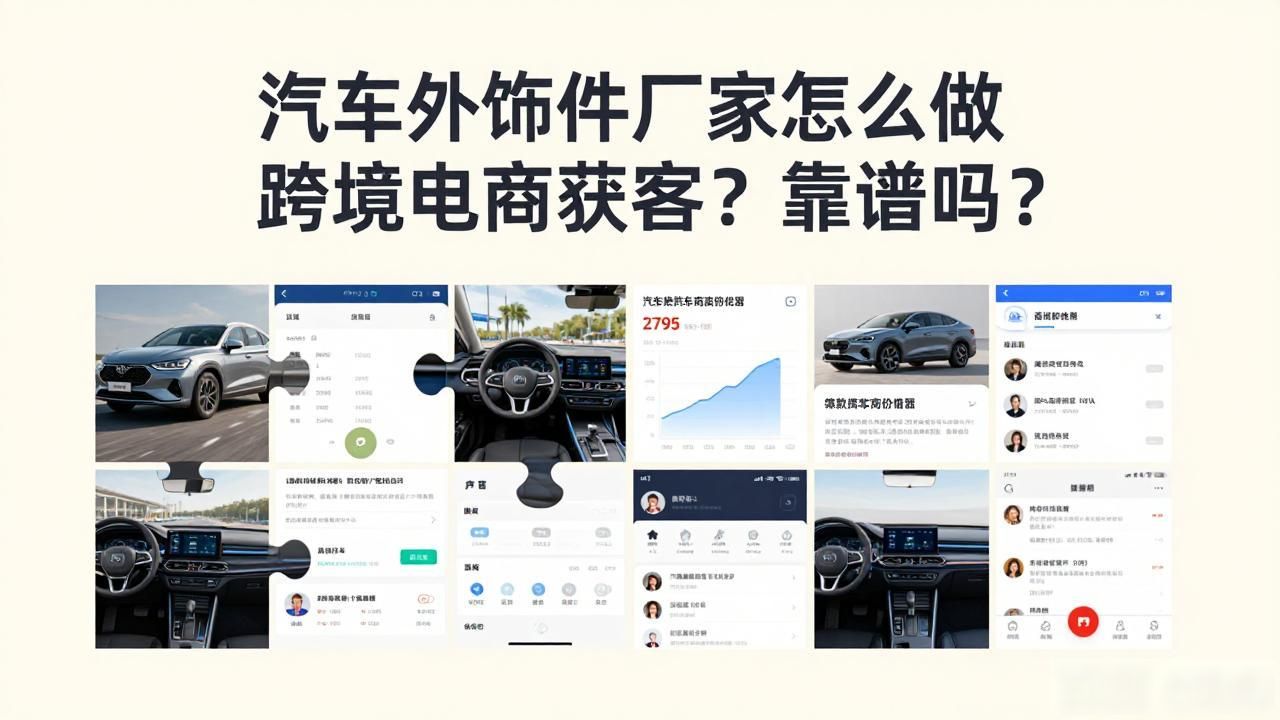 汽车外饰件厂家跨境电商获客_汽车零配件跨境电商_跨境电商汽车配件爆款
