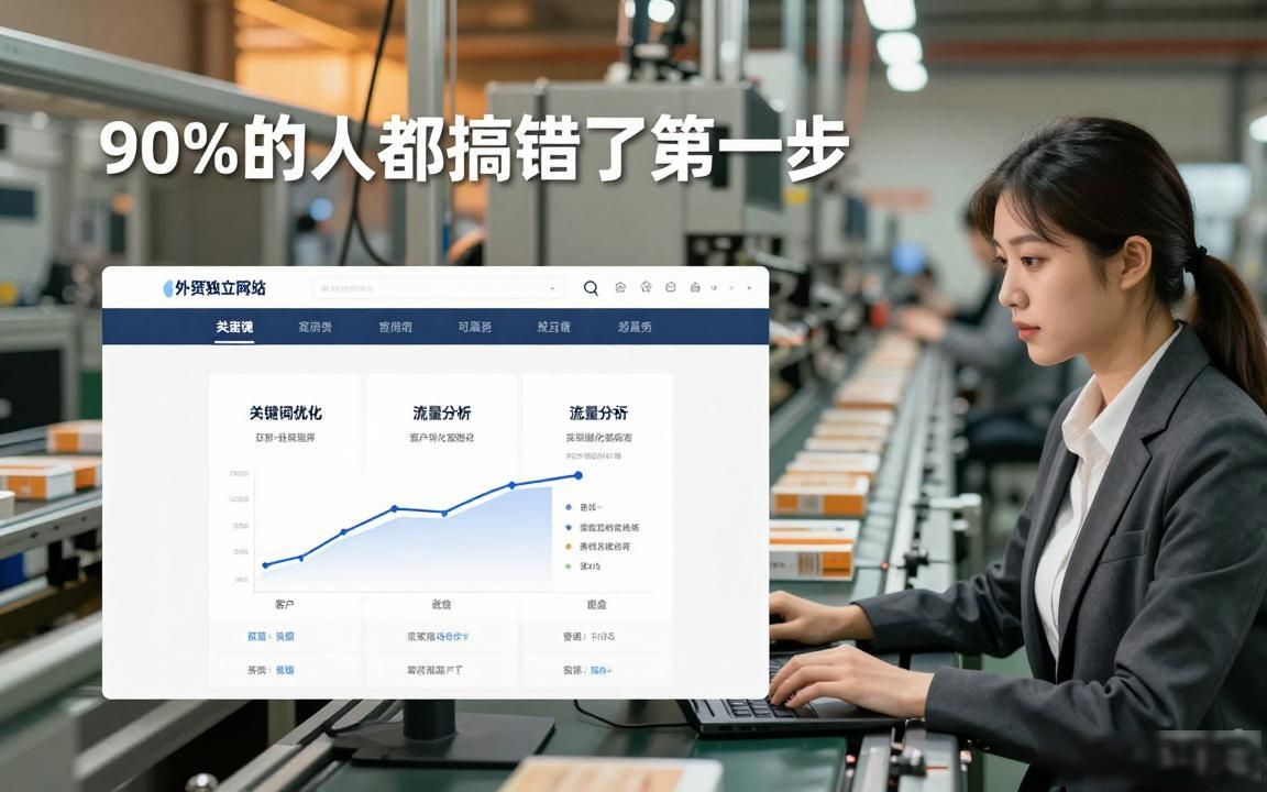 传送线工厂外贸独立站获客