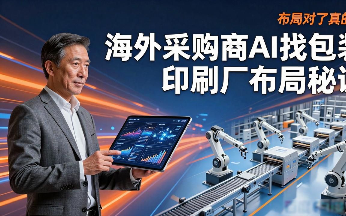 海外采购商用AI找包装印刷供应商怎么布局
