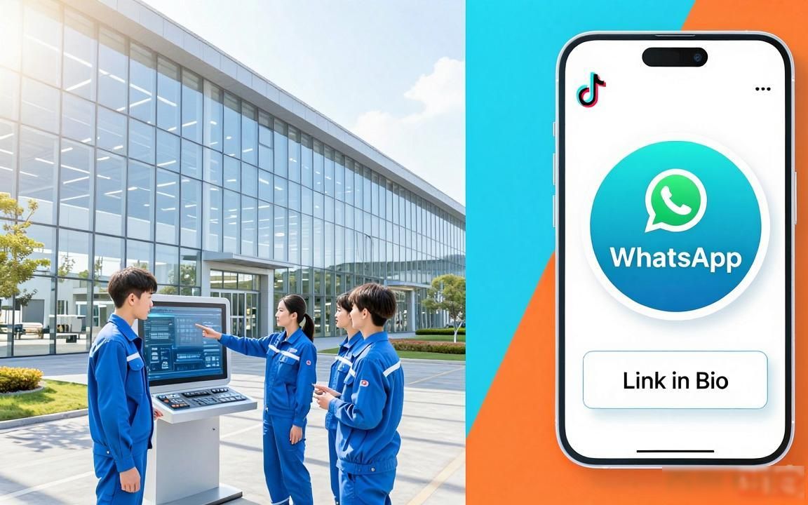 新能源行业外贸工厂TikTok主页怎么搭建