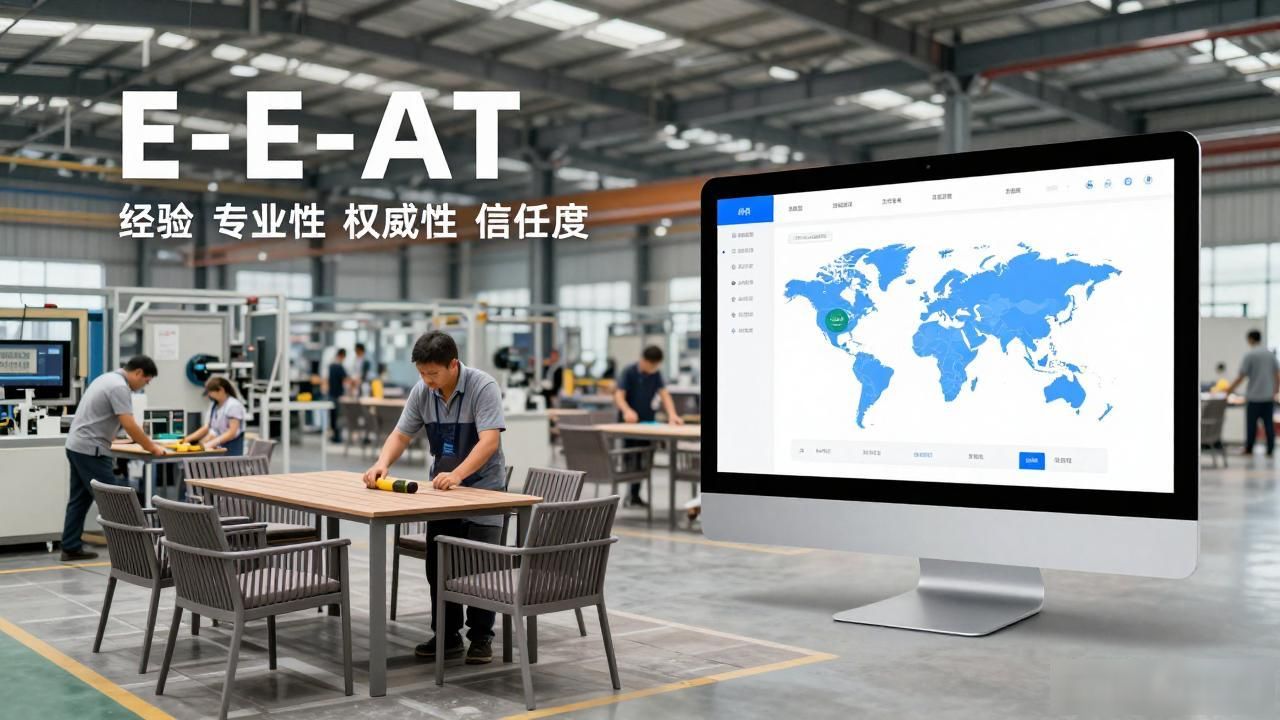 户外家具工厂AI GEO独立站内容方案_户外休闲家具厂_户外家具工艺流程