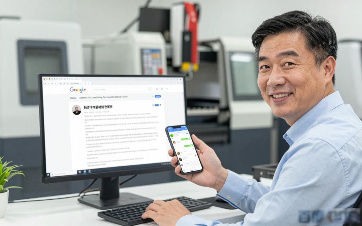 CNC加工中心工厂外贸SEO获客