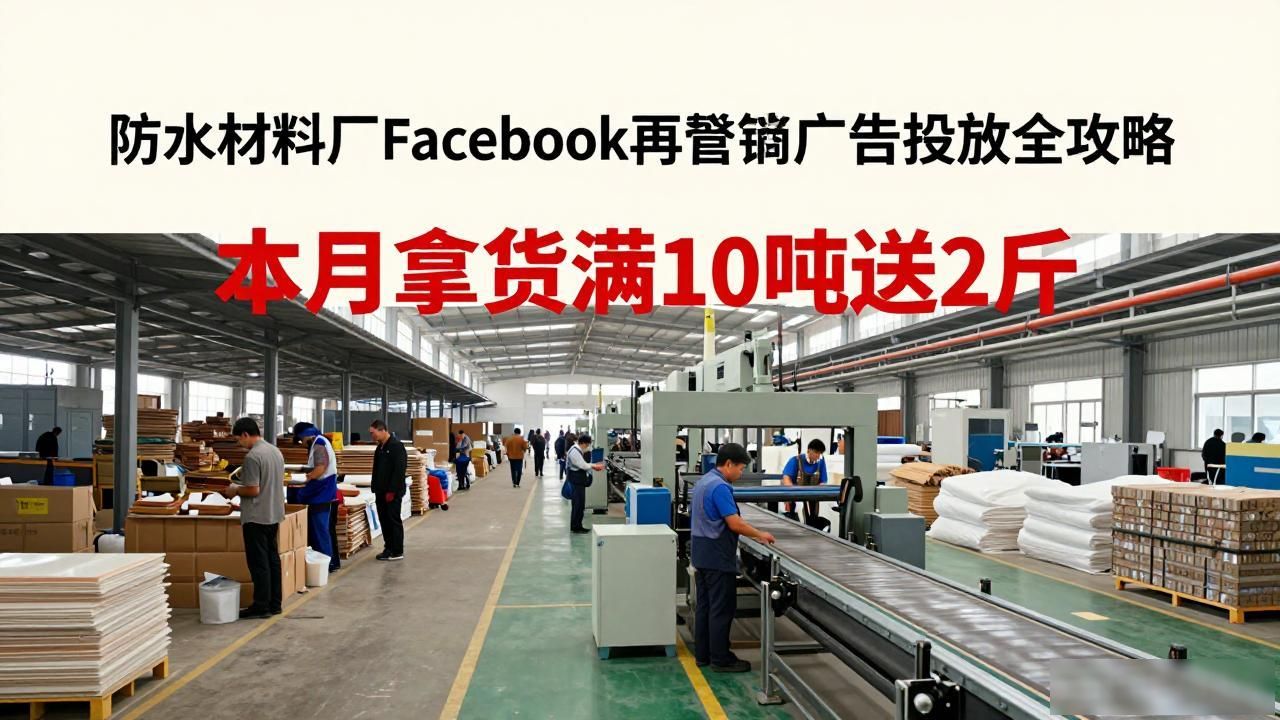 防水材料厂Facebook再营销广告怎么做_做防水怎么做广告_防水广告材料有哪些