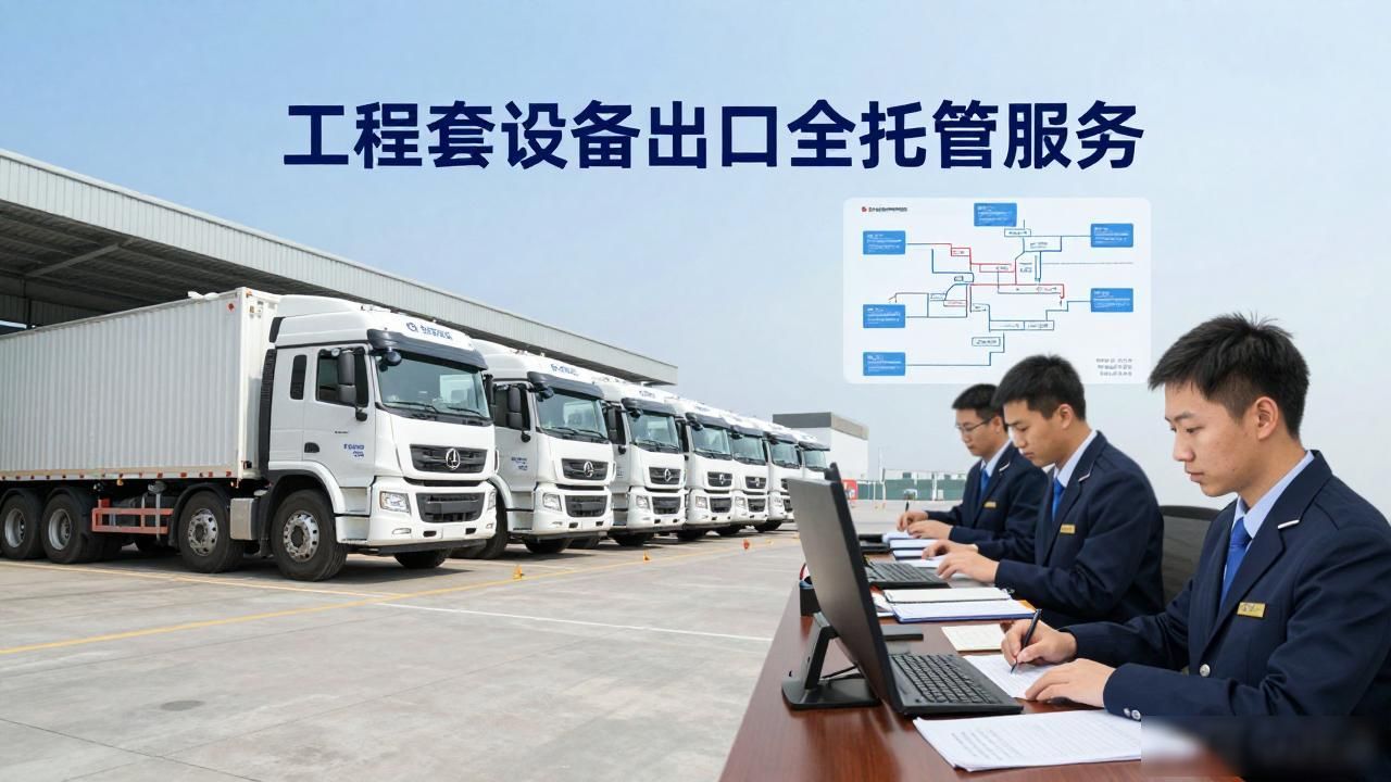 工程成套设备外贸全托管服务_成品管托套什么定额_成套设备怎么报关出口