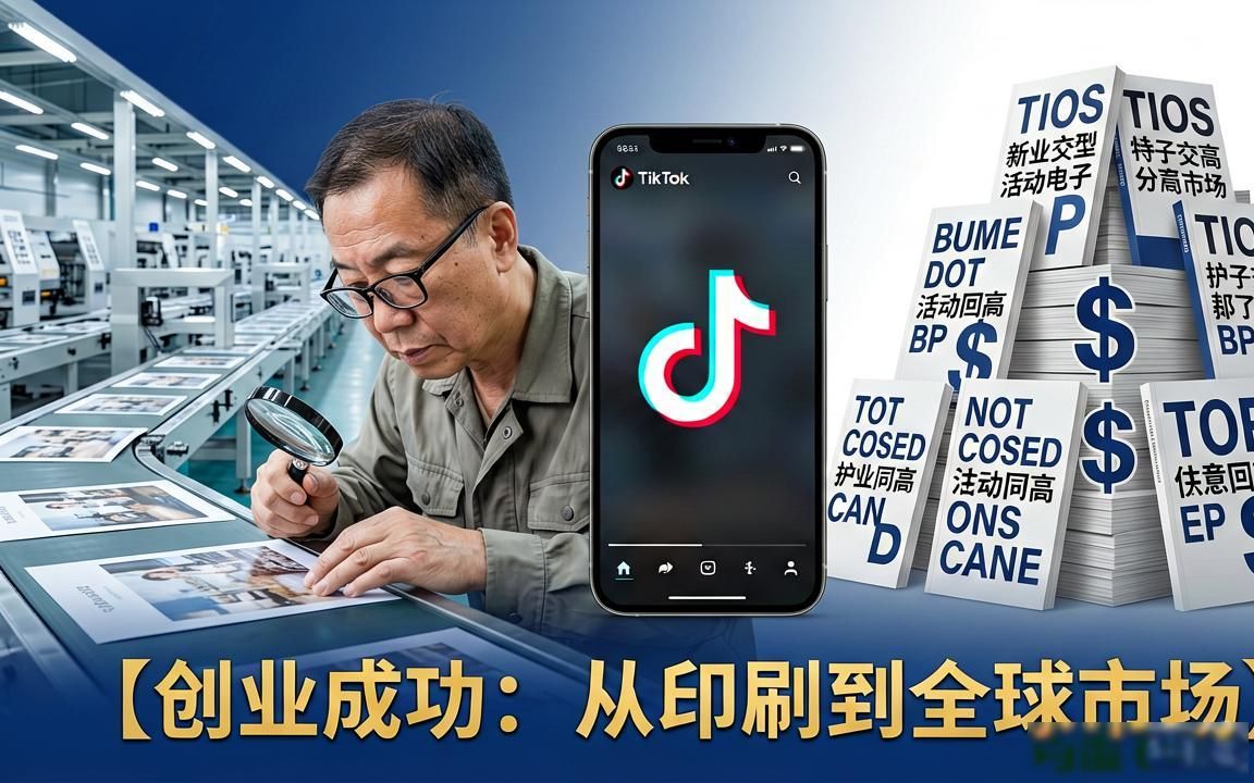 说明书印刷厂TikTok海外短视频获客代运营