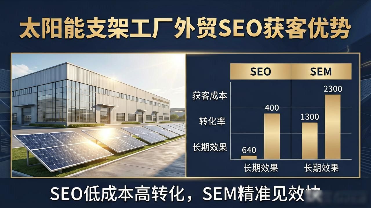 外围支架_太阳能支架工厂外贸SEO获客_外设支架