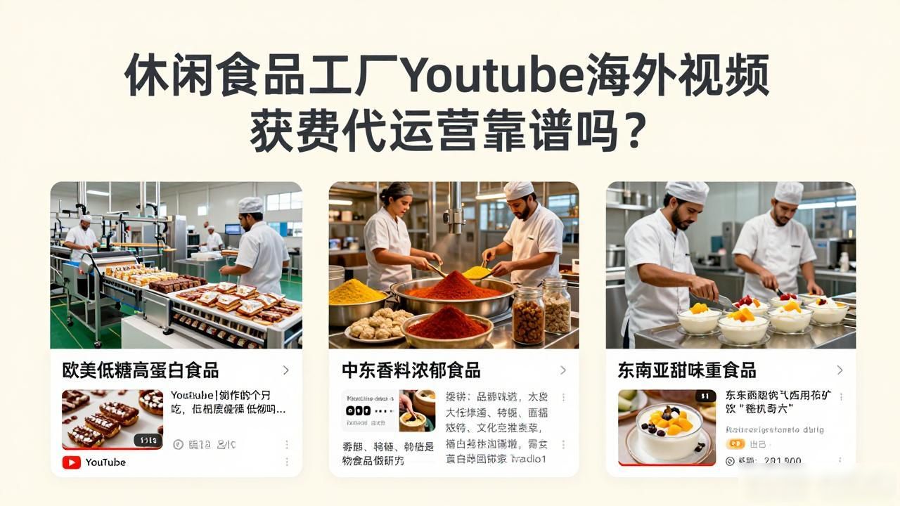 休闲食品工厂YouTube海外视频获客代运营_休闲食品工厂YouTube海外视频获客代运营_休闲食品工厂YouTube海外视频获客代运营