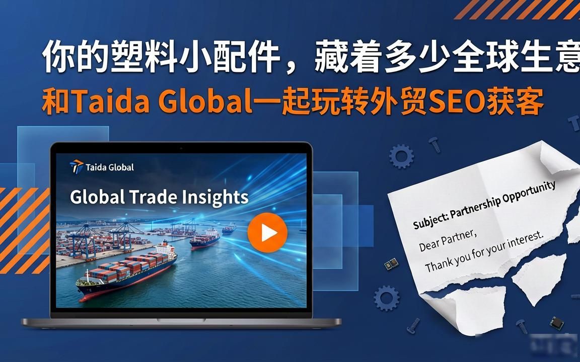 塑料玩具配件工厂外贸SEO获客