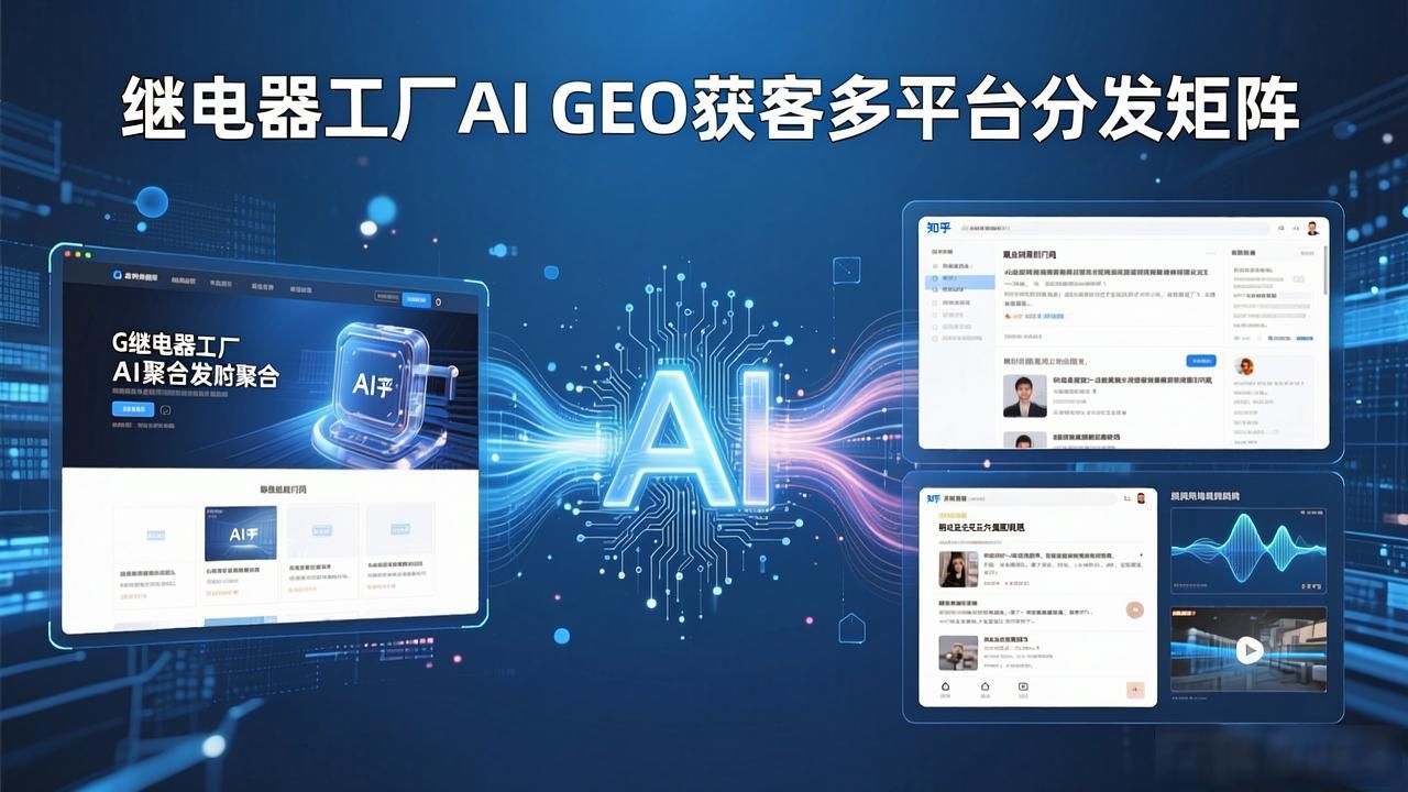 继电器制造工_继电器厂招工情况_继电器工厂怎么做AI GEO获客