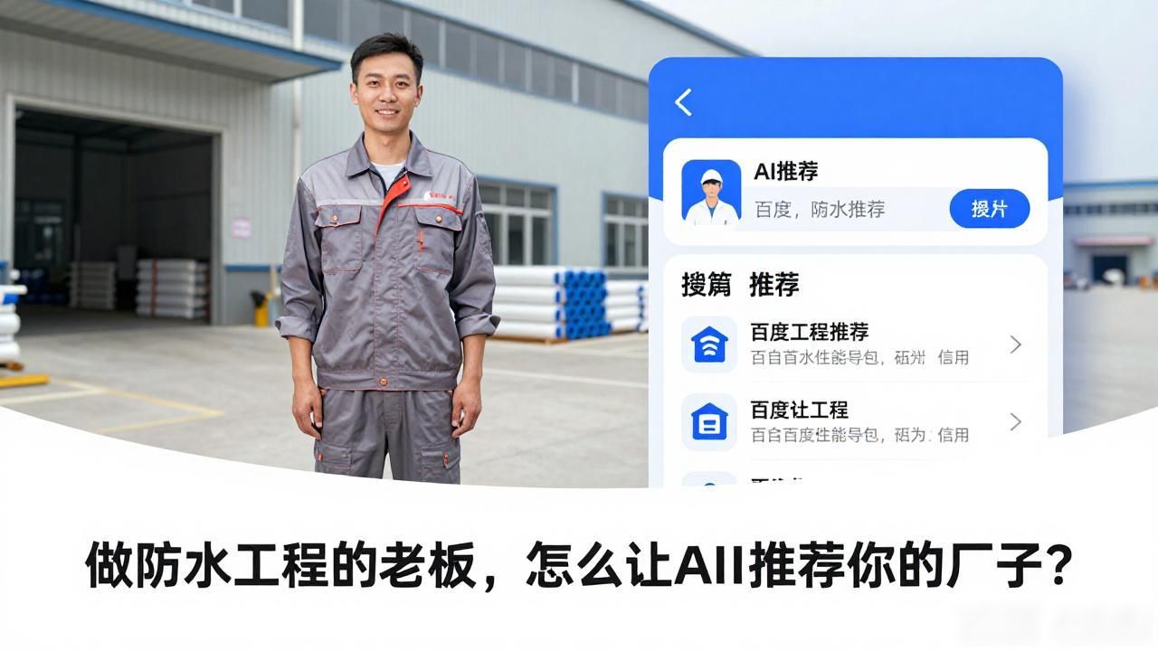 防水材料工厂如何布局生成式搜索优化_防水生产工艺流程_防水优化方案怎么写