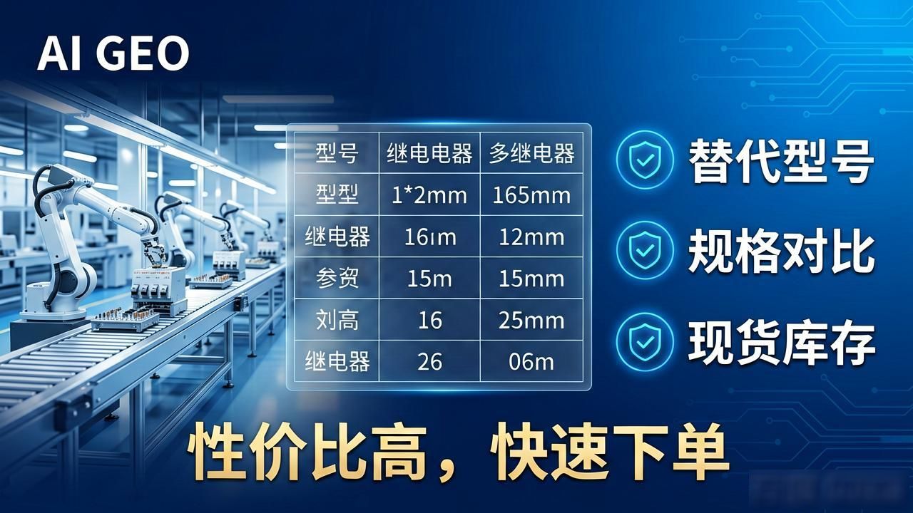 继电器工厂怎么做AI GEO获客_继电器厂招工情况_继电器制造工