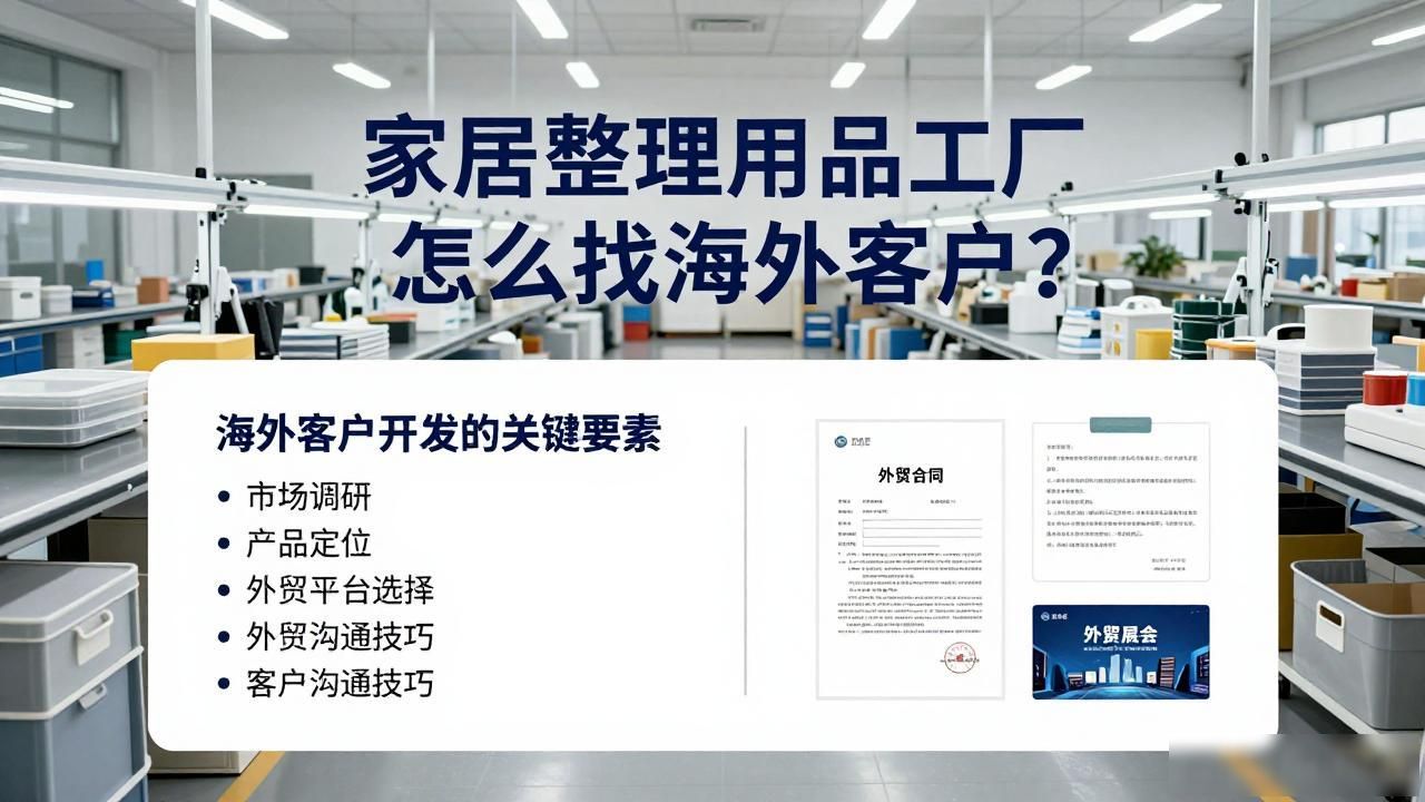 家居用品外贸_家具海外仓_家居整理用品工厂海外客户开发