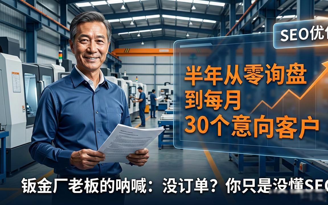 钣金冲压件工厂外贸SEO获客