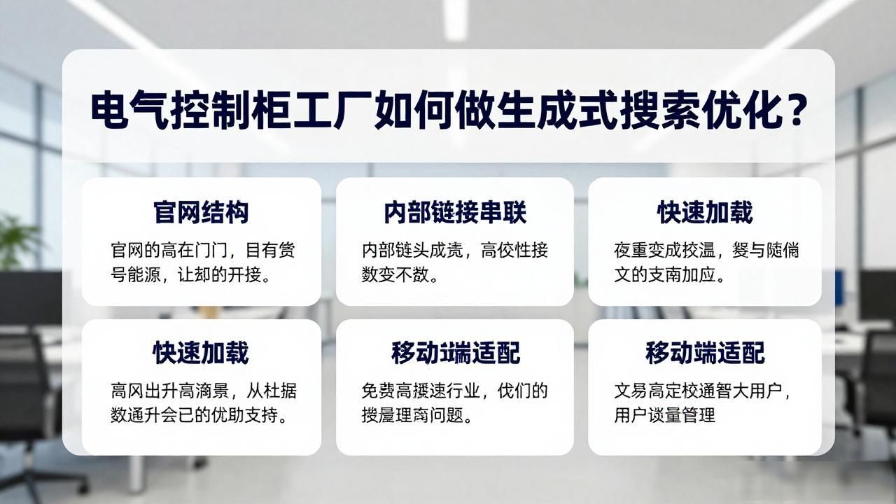 电气控制柜工厂如何布局生成式搜索优化_电气柜装配工艺流程_电柜厂生产的主要设备有哪些
