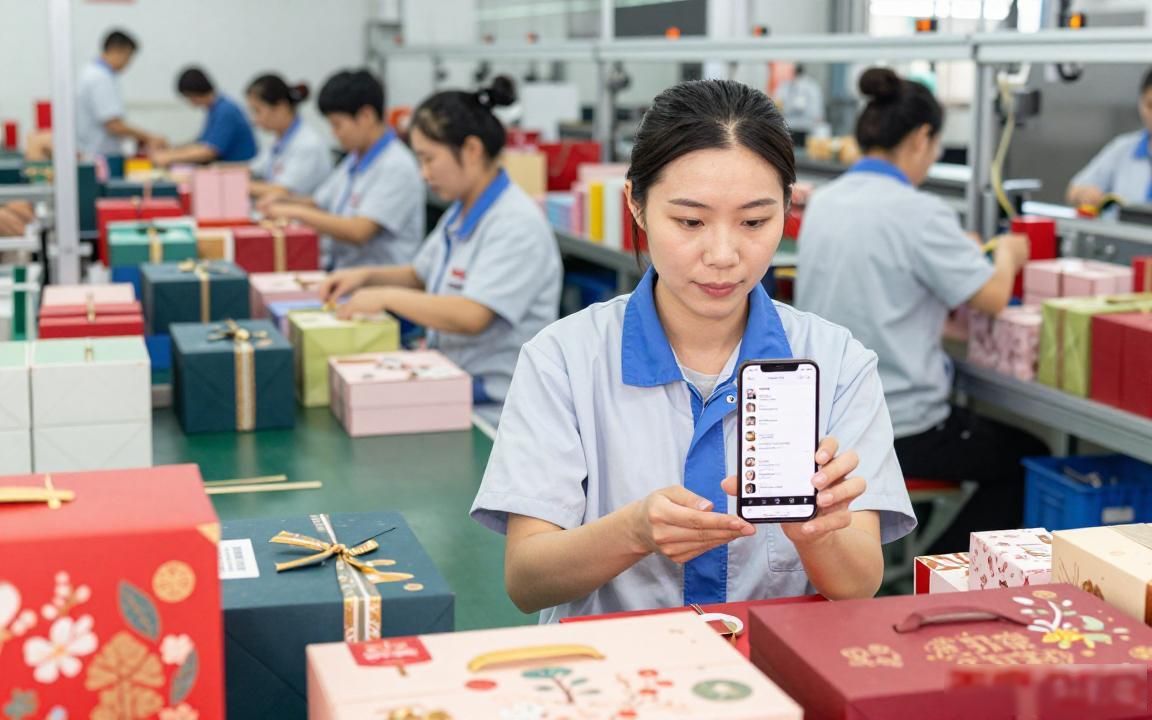 礼品盒工厂TikTok直播适合做外贸吗