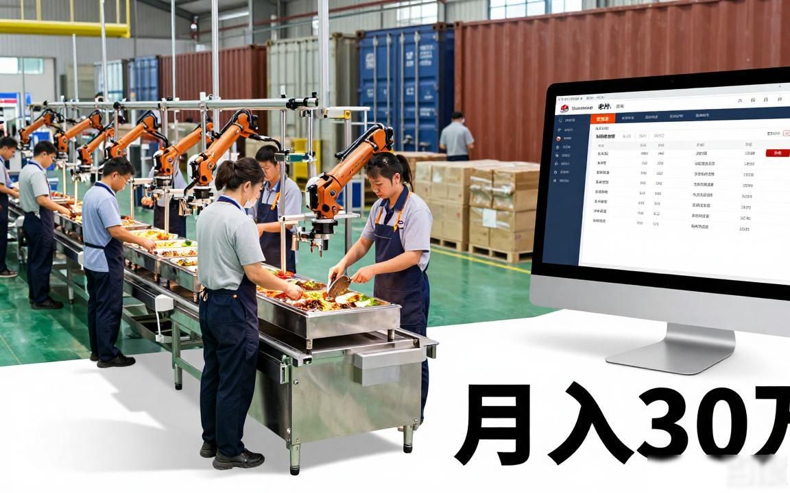 自助餐设备工厂外贸独立站获客