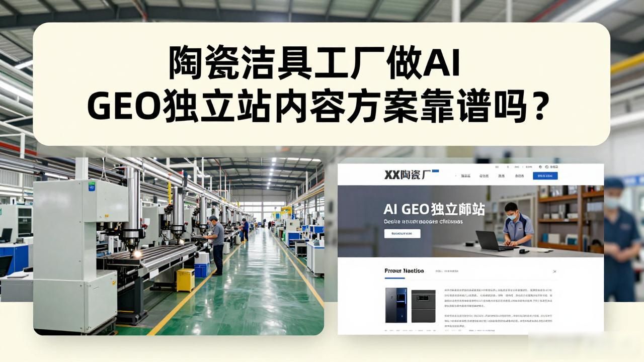 陶瓷洁具工厂AI GEO独立站内容方案_陶瓷工厂设计手册_陶瓷工厂设计