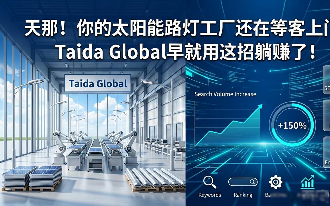 太阳能路灯工厂外贸SEO获客