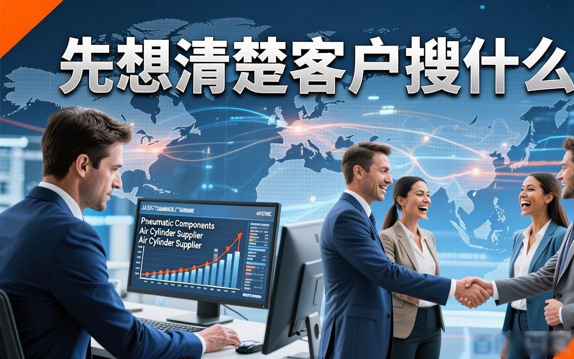 气动元件工厂外贸独立站获客