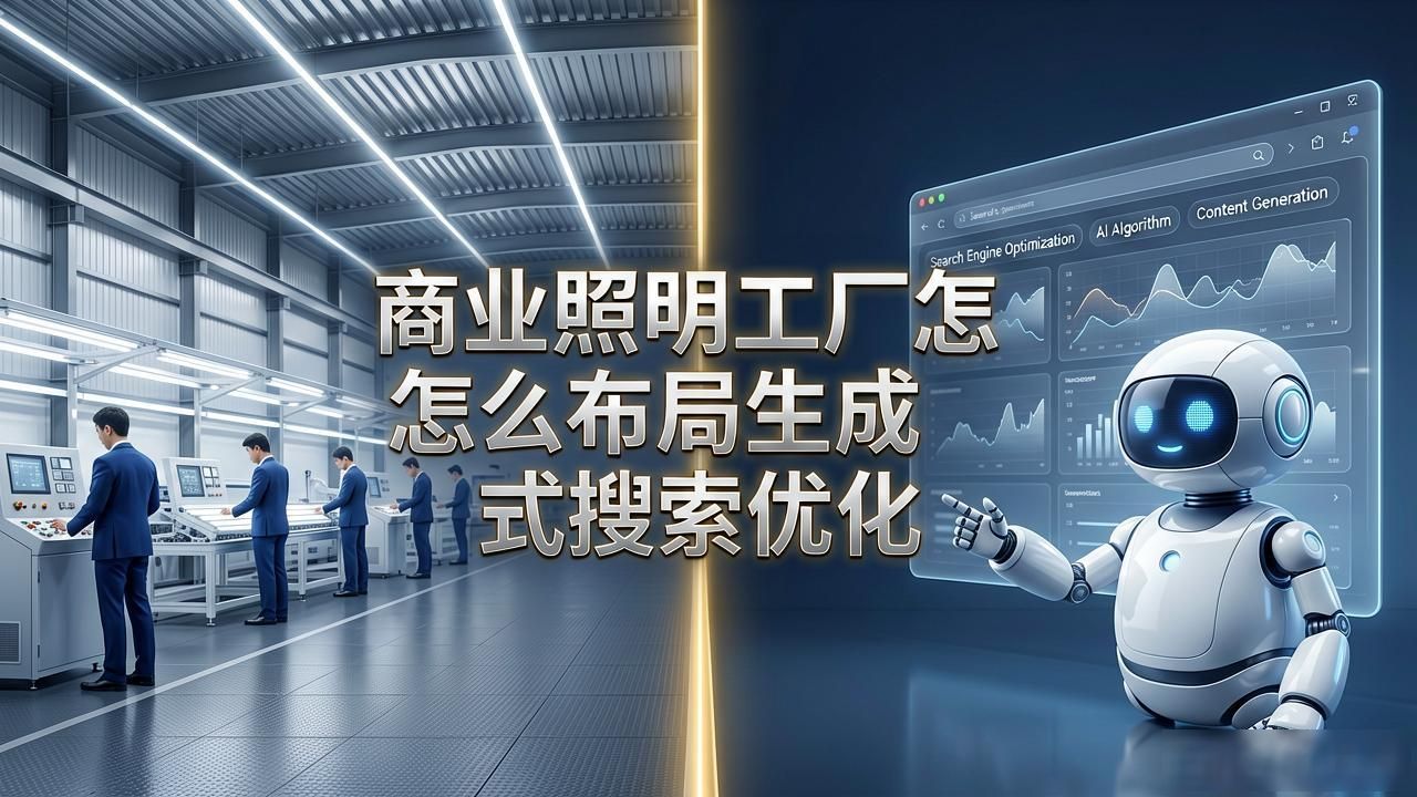 工业照明怎么找项目_照明设备怎么做_商业照明工厂如何布局生成式搜索优化