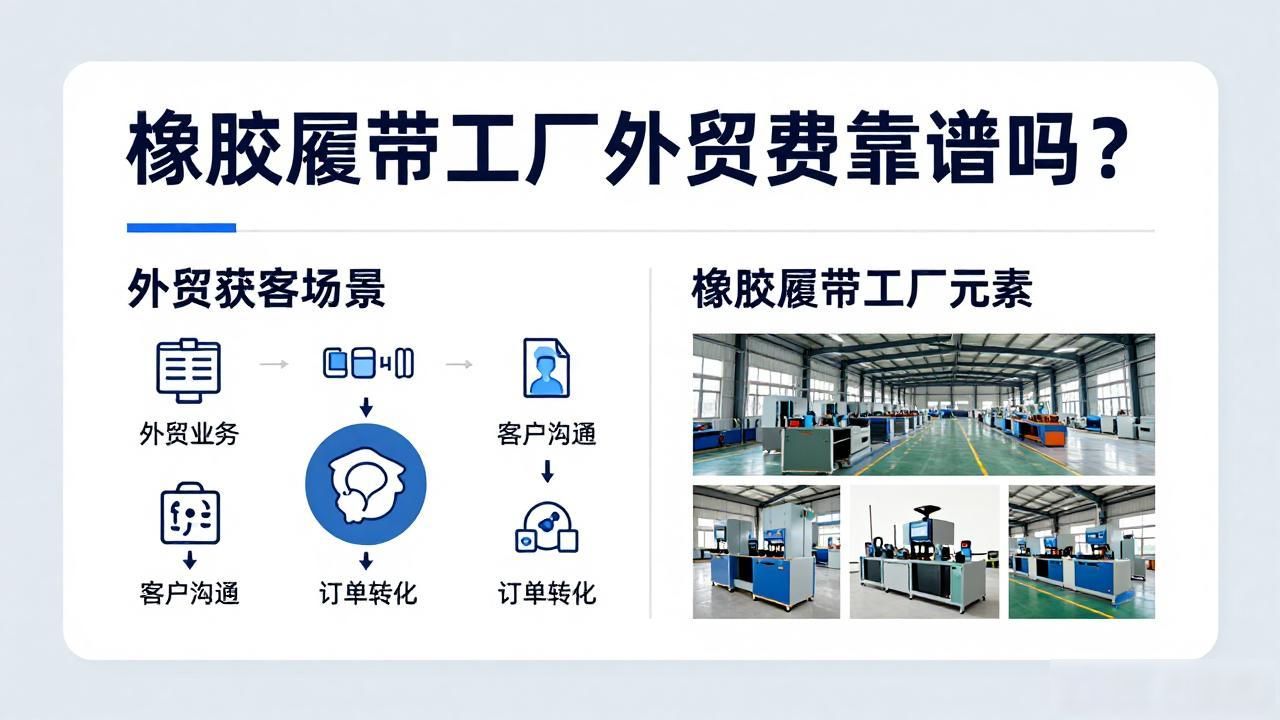 橡胶外贸公司_外贸橡胶制品_橡胶履带工厂外贸独立站获客