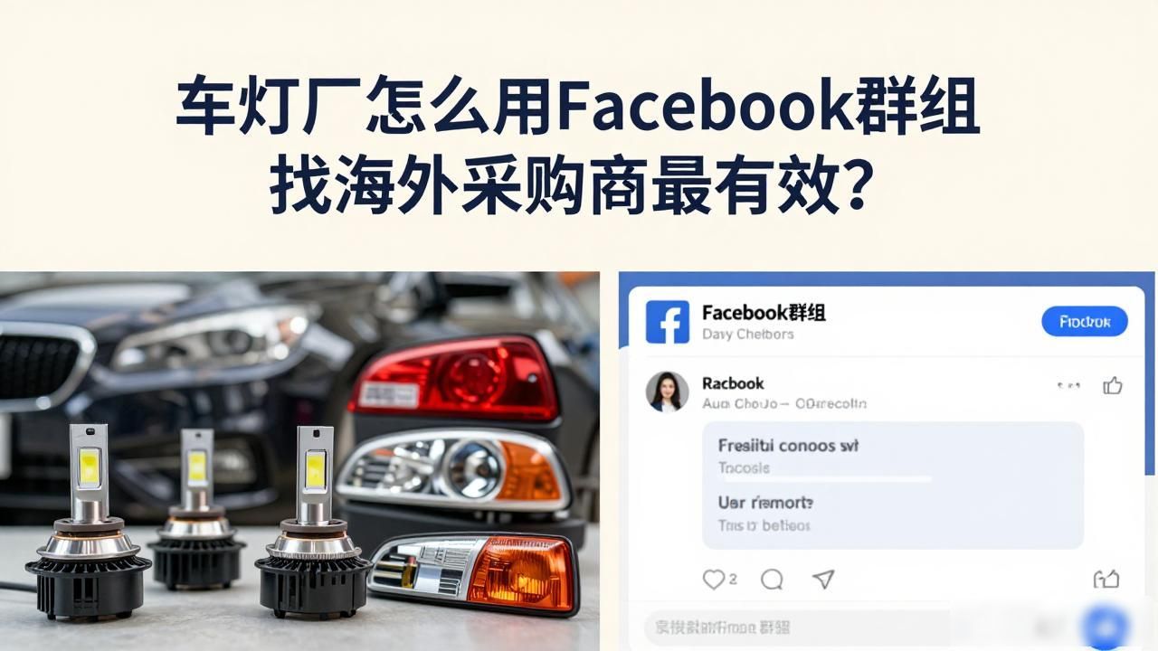 汽车灯供应商_全球车灯供应商_车灯工厂Facebook群组找海外采购商