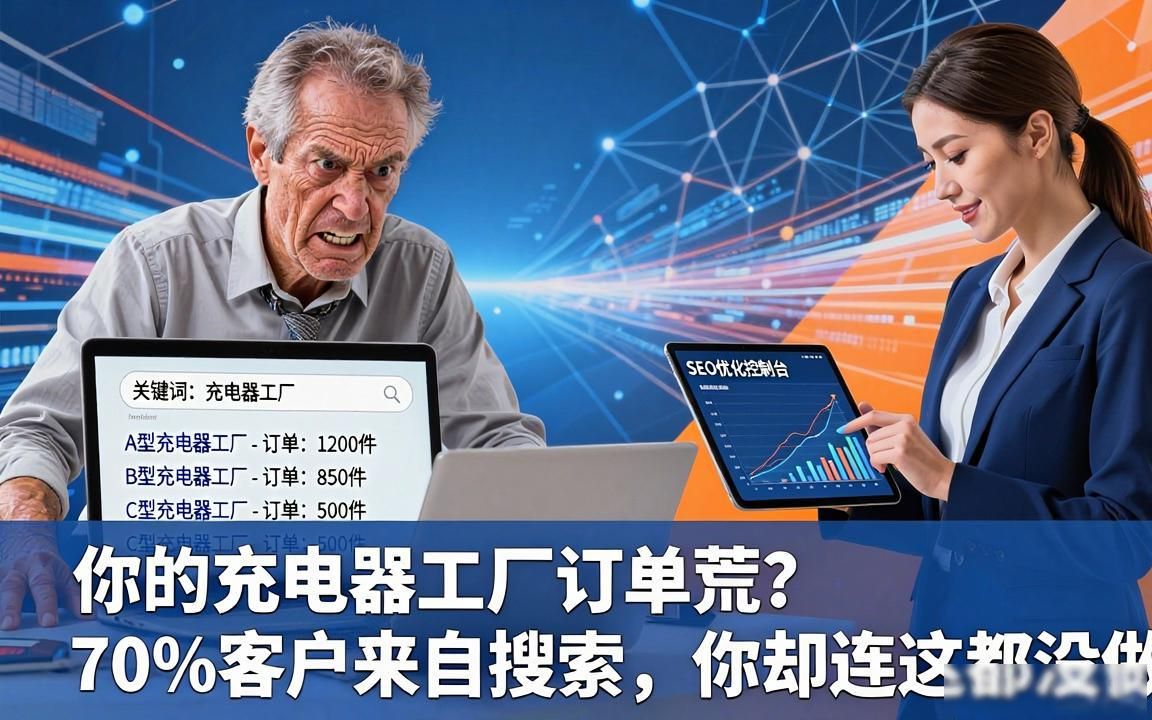 充电器工厂外贸SEO获客