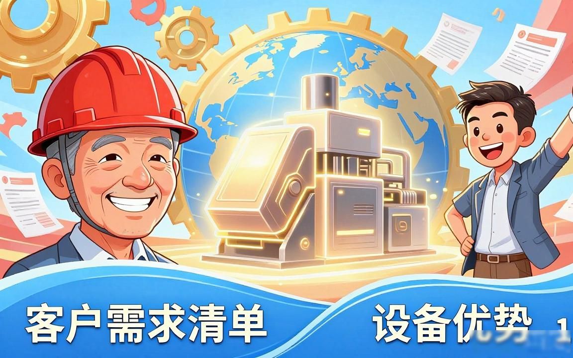 冶金设备厂家海外推广方案