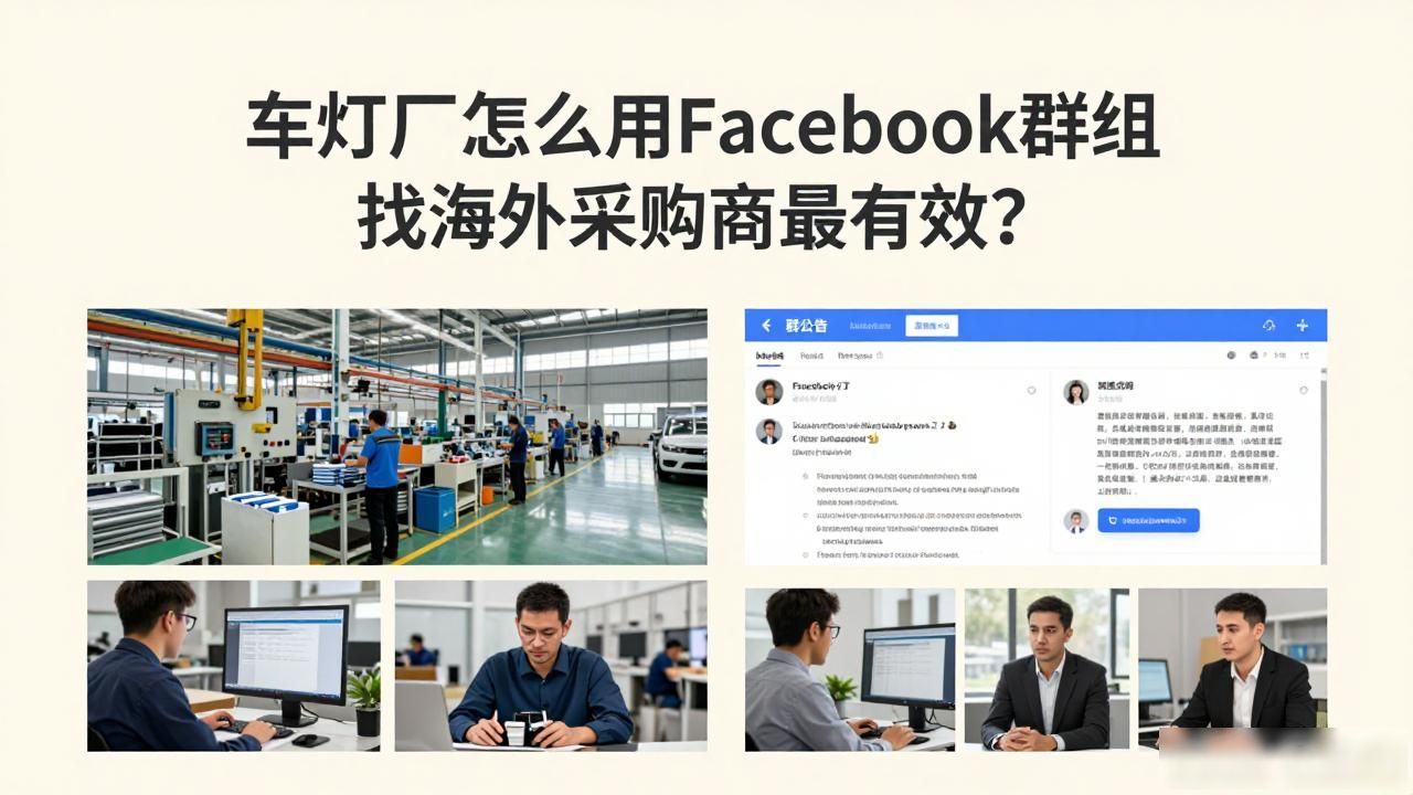 汽车灯供应商_车灯工厂Facebook群组找海外采购商_全球车灯供应商