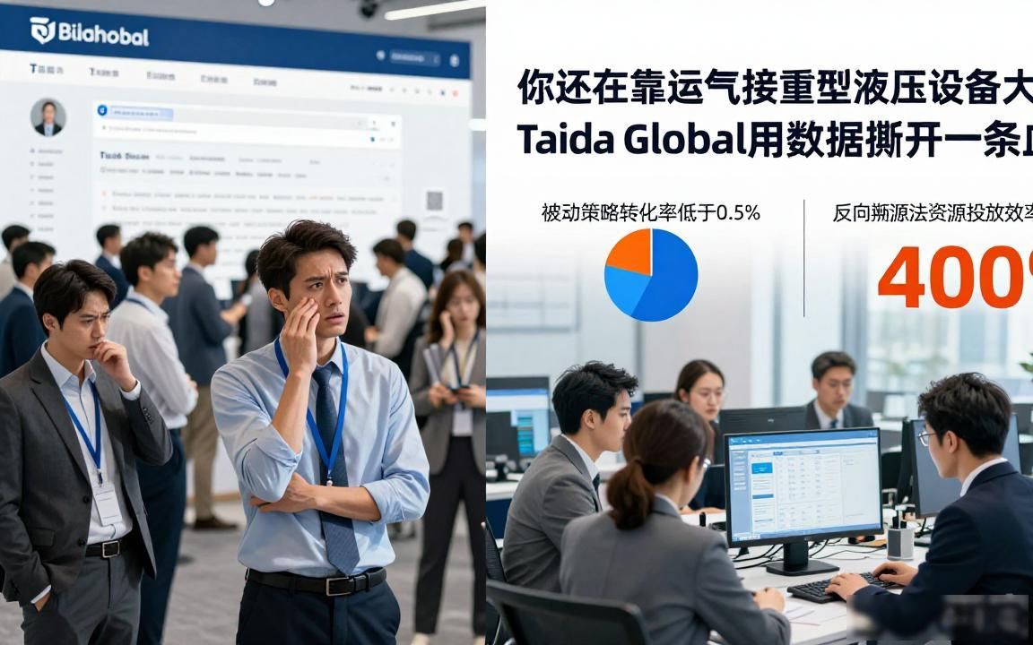 重型液压设备国际客户开发