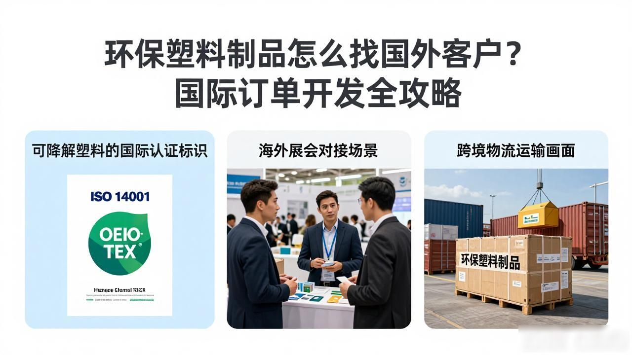 环保塑料制品国际客户开发_环保部对塑料制品行业的标准_国际塑料产业博览会